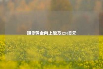 现货黄金向上触及3200美元